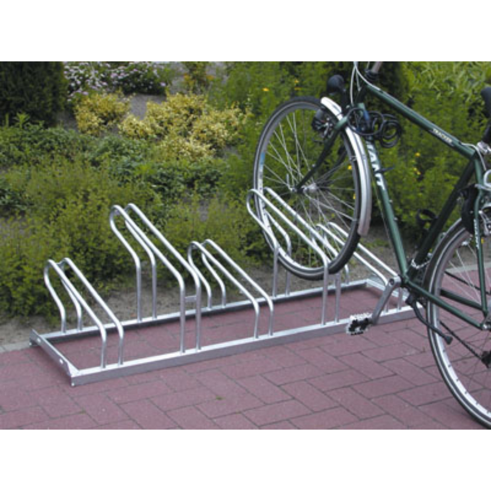 Kerékpár parkoló-állvány Nil modell, anyaga: horganyzott acél, egy